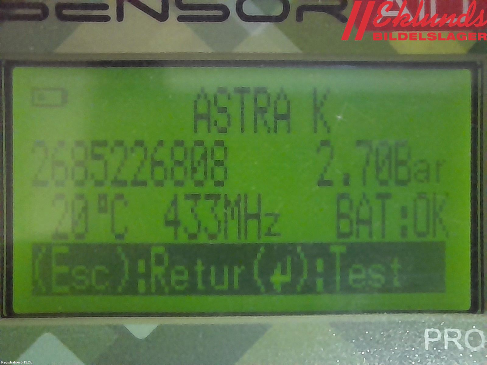 Opel ASTRA K 16-22 Sommardäck Alumfälg 4St