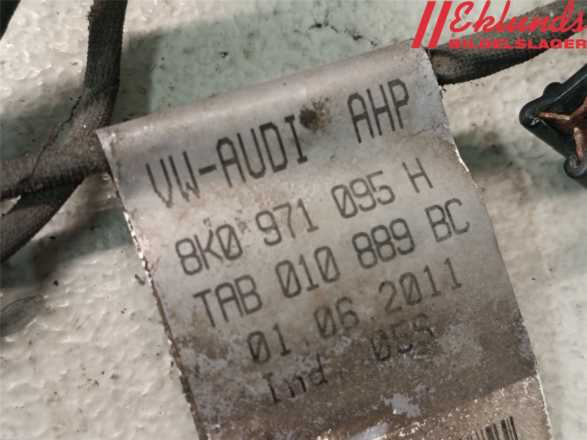 Audi A4 ALLROAD 09-16 Kabelhärva