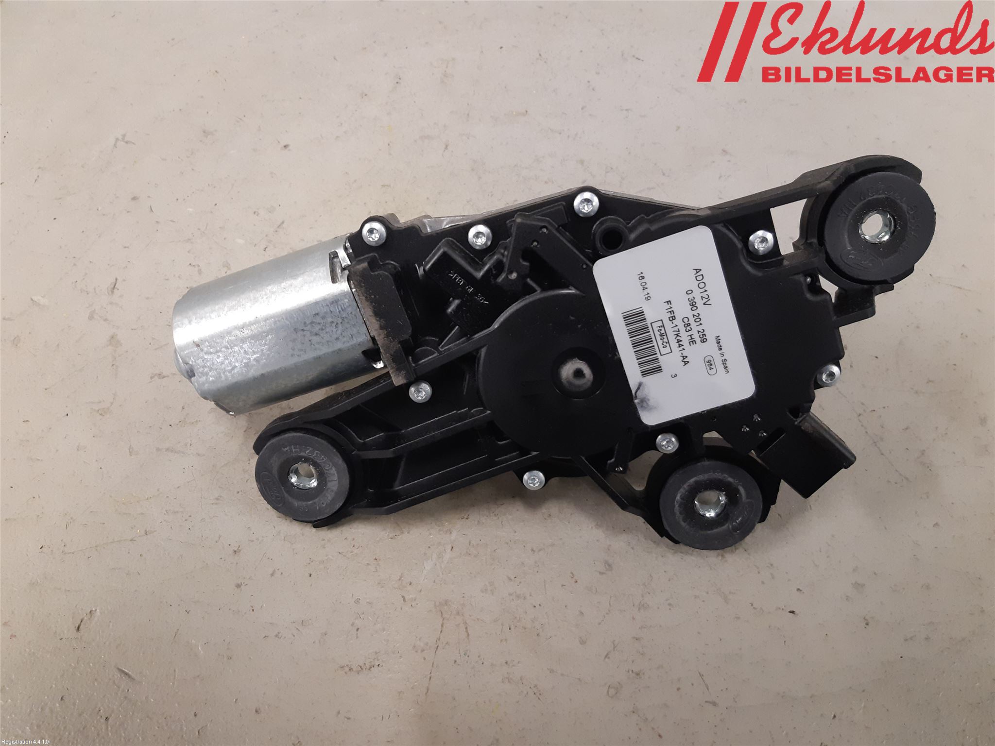 Ford FOCUS 15-18 Torkarmotor Baklucka