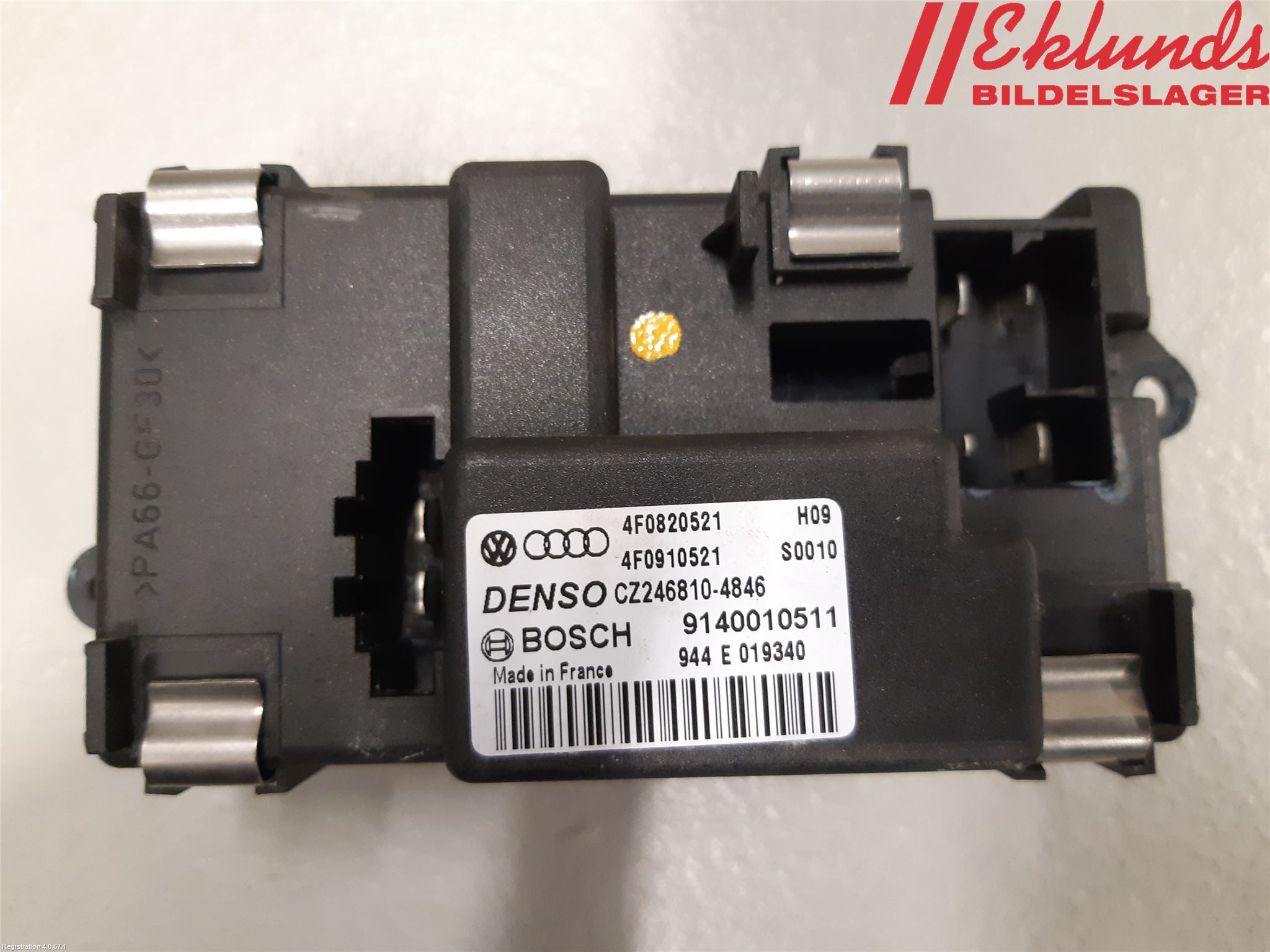 Audi A6/S6     05-11 Värmefläktsmotstånd