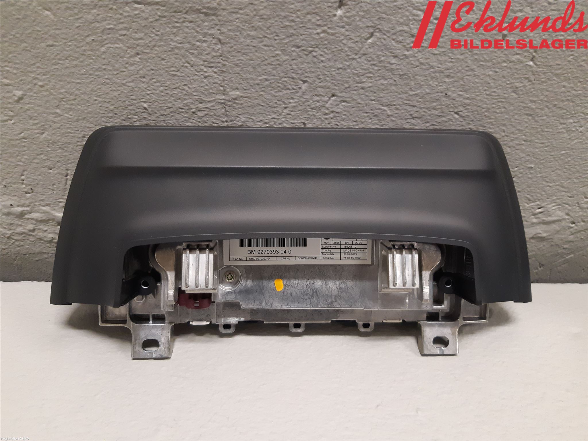 BMW 3 GT F34 13-19 Cd Radio - Multimediapanel