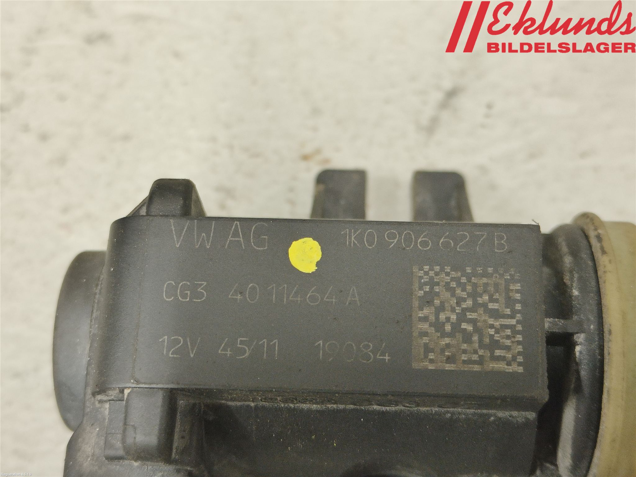 Volkswagen VW GOLF VI 09-13 Vakuumventil