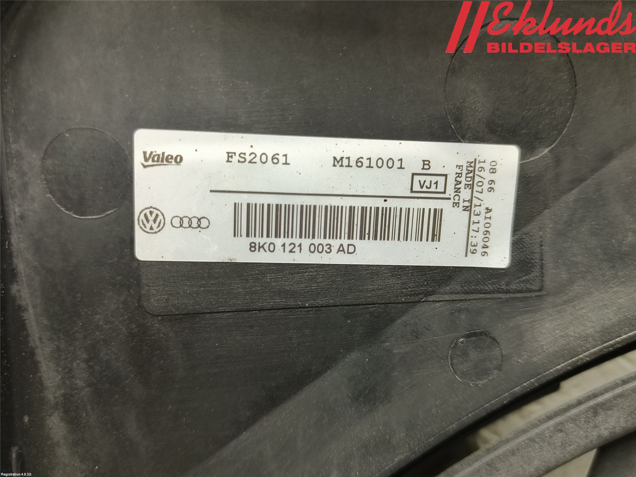 Audi A6/S6 4G 11-18 Kylfläkt El