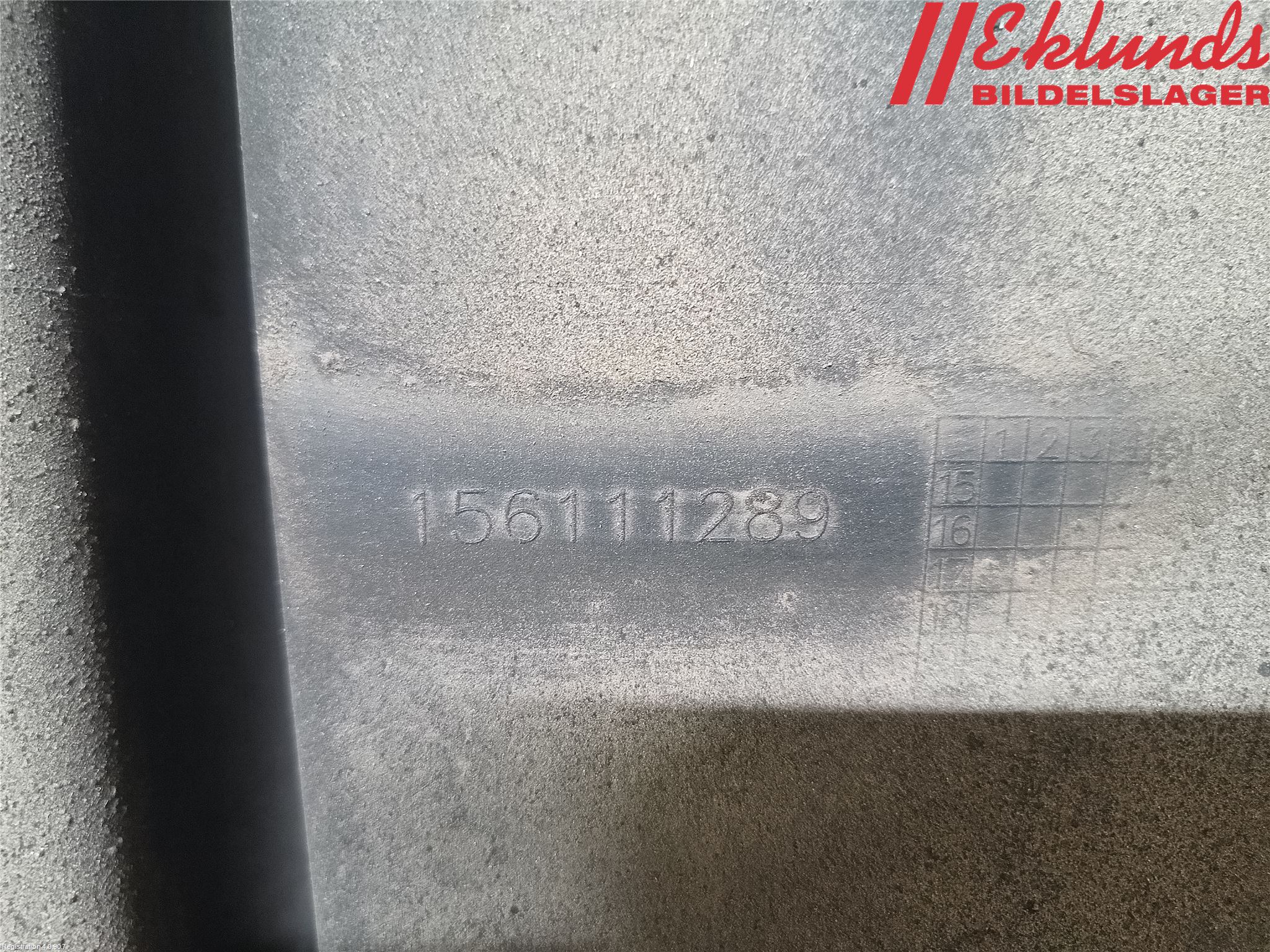 Alfa GIULIA Stötfångarbeklädnad Bak