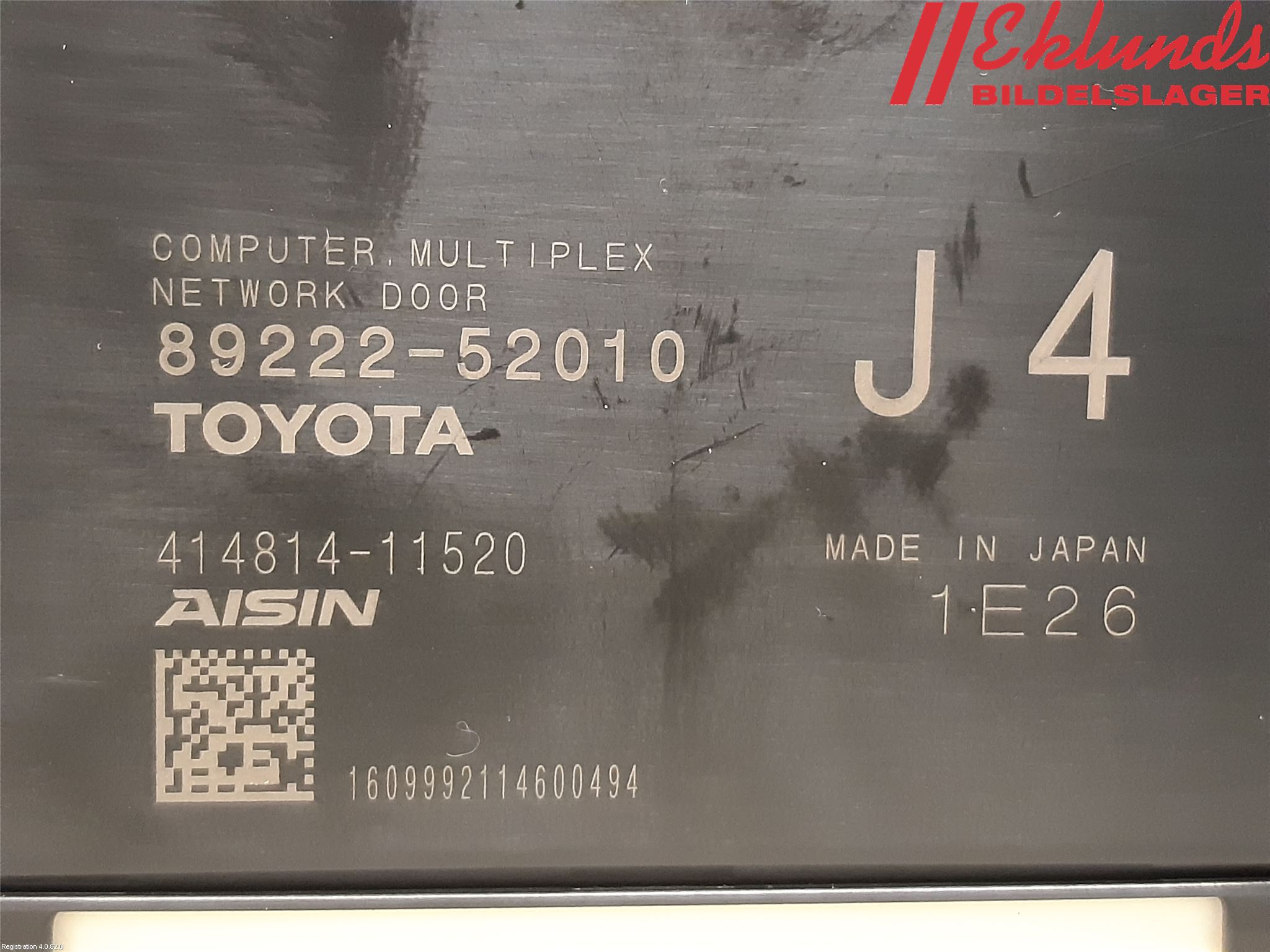 Toyota YARIS CROSS XP21 21- Styrenhet Baklucka