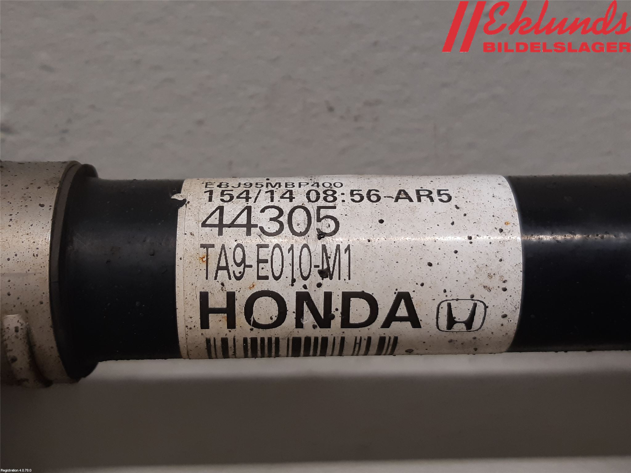 Honda CIVIC 12-16 Drivaxel Fram Höger