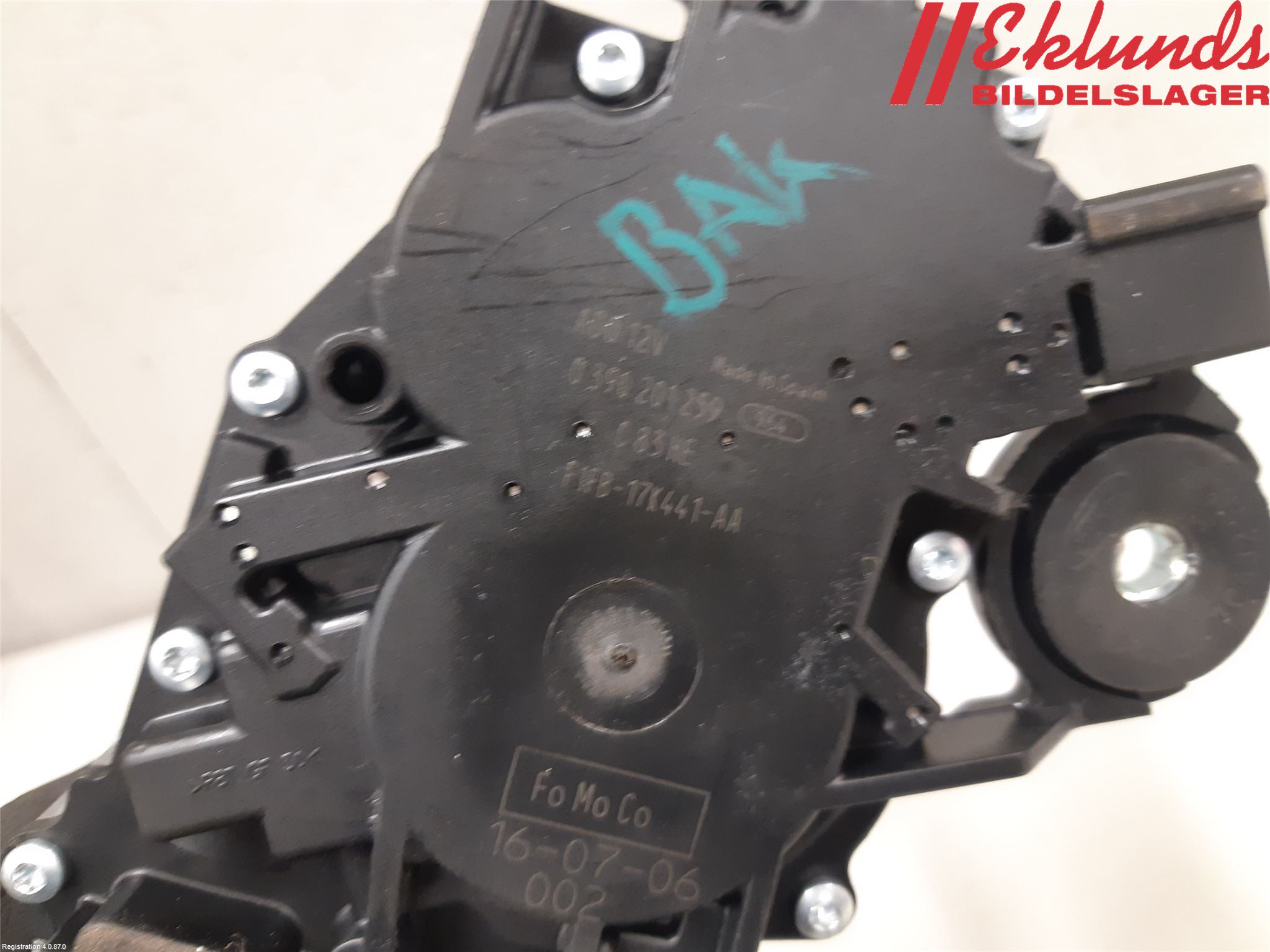 Ford FOCUS 15-18 Torkarmotor Baklucka