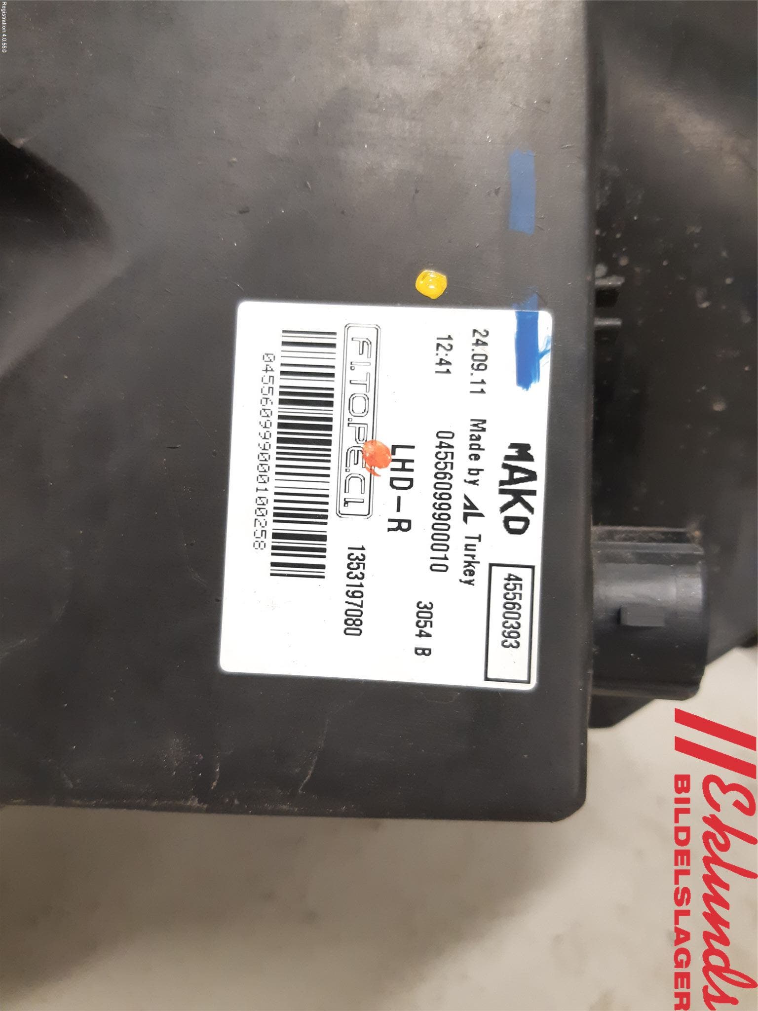 Citroen NEMO Strålkastare Höger