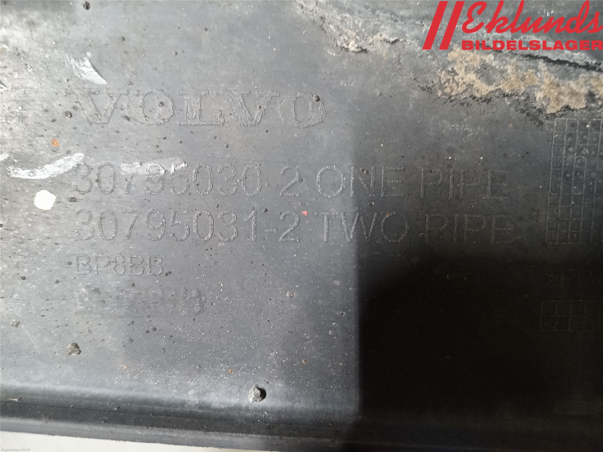 Volvo V60 11-13 Spoiler Bak