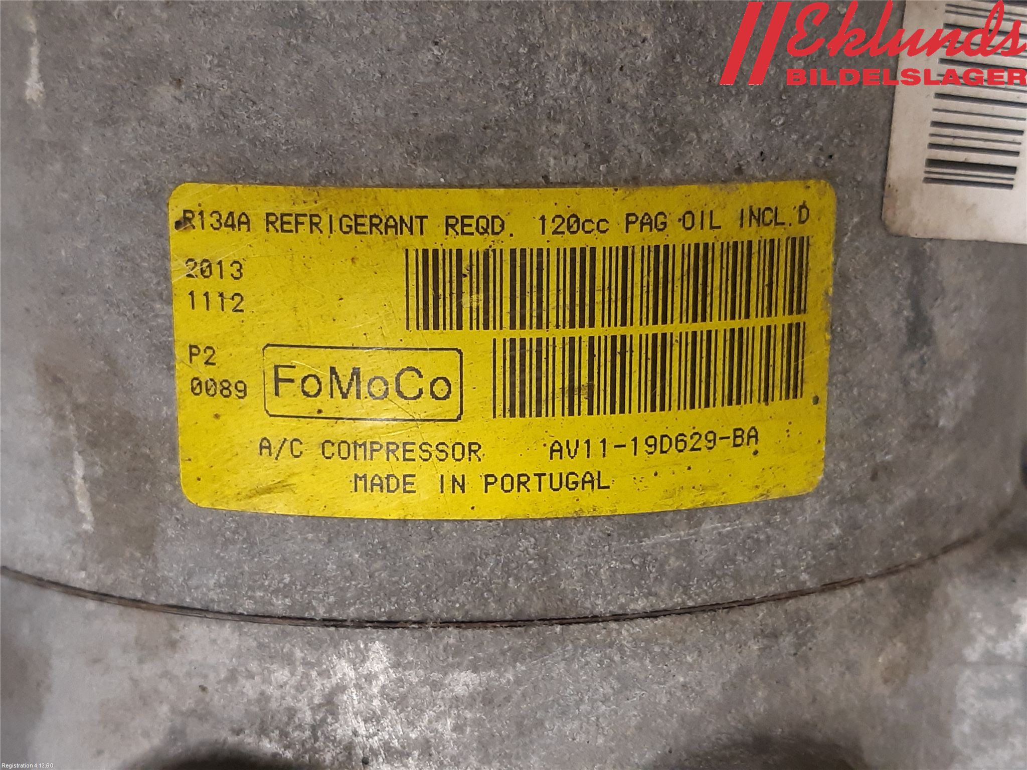 Ford FOCUS 11-14 Ac Kompressor