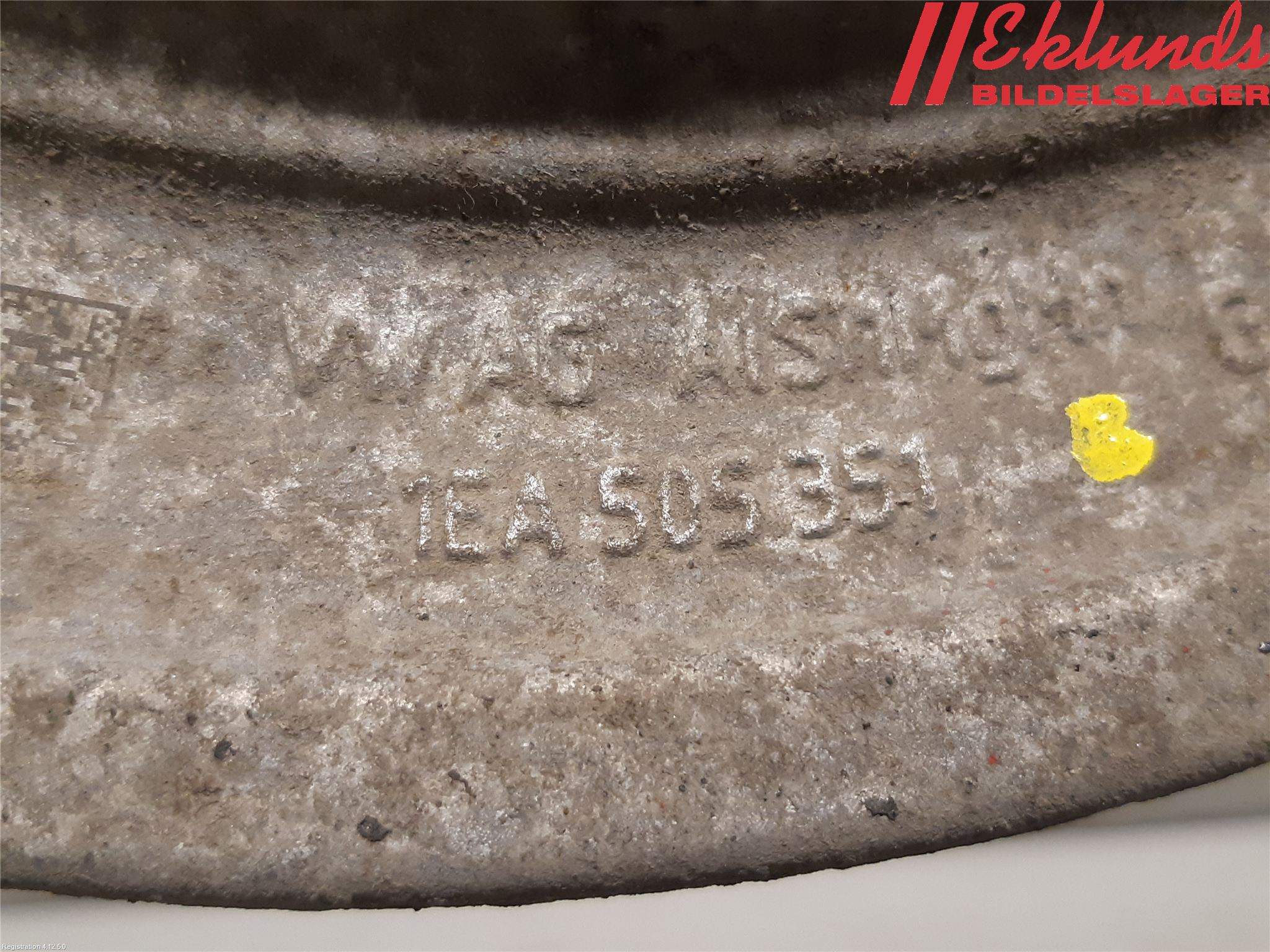 Volkswagen VW ID.3 21- Bärarm Bak Övre Vänster