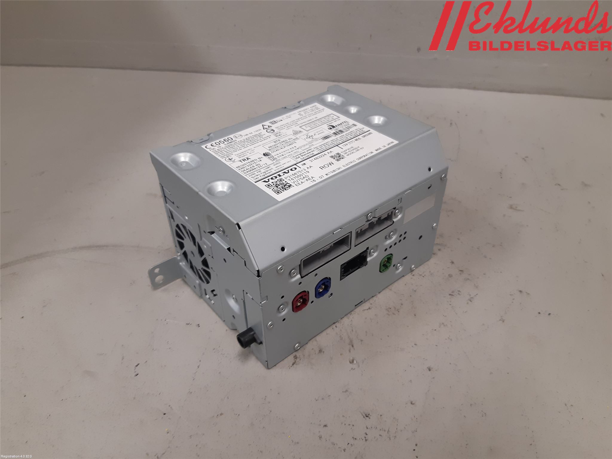 Volvo V90 17->> Cd Radio - Multimediapanel