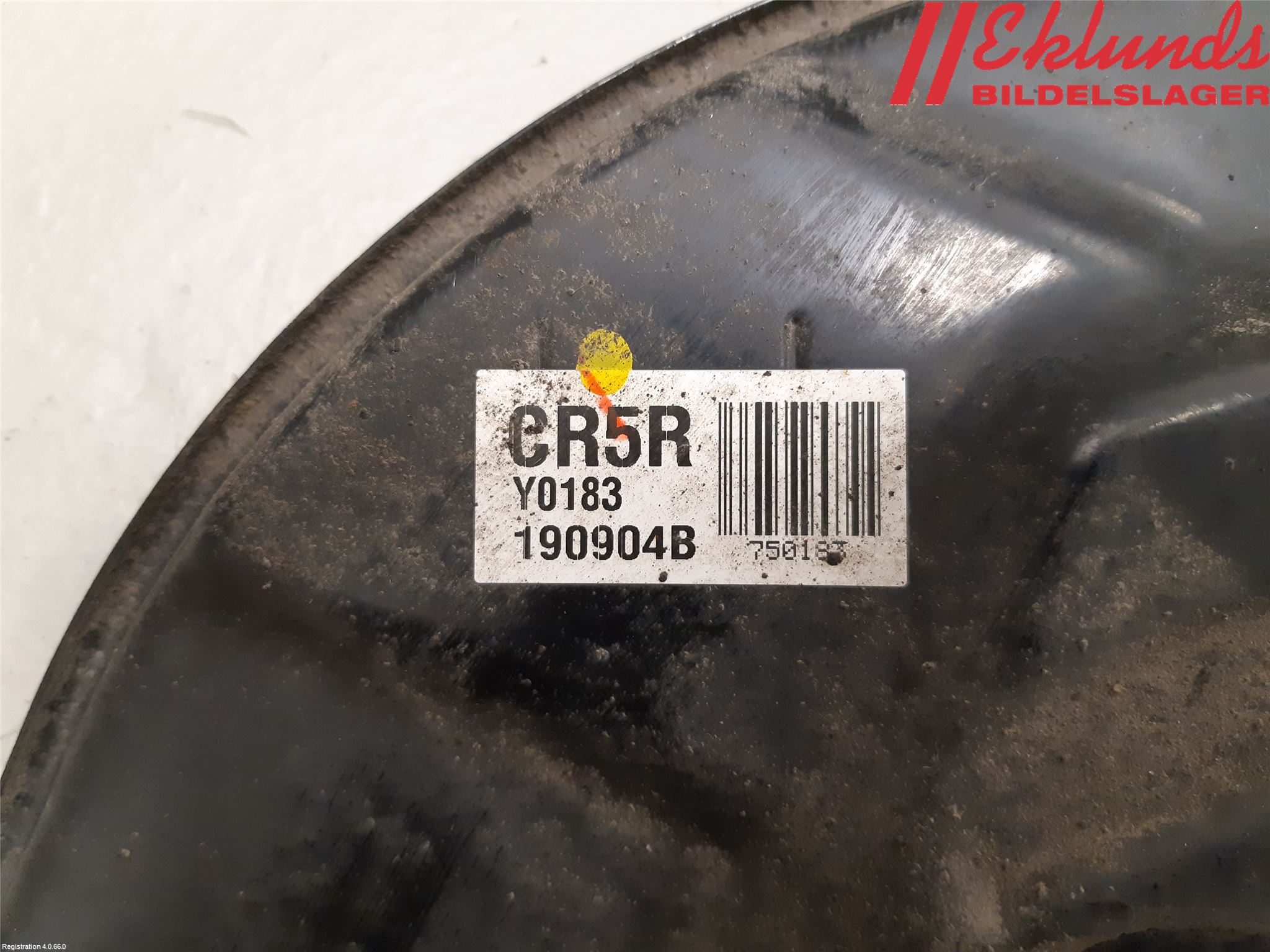 Toyota CAMRY 19-24 Bromssköld Bak