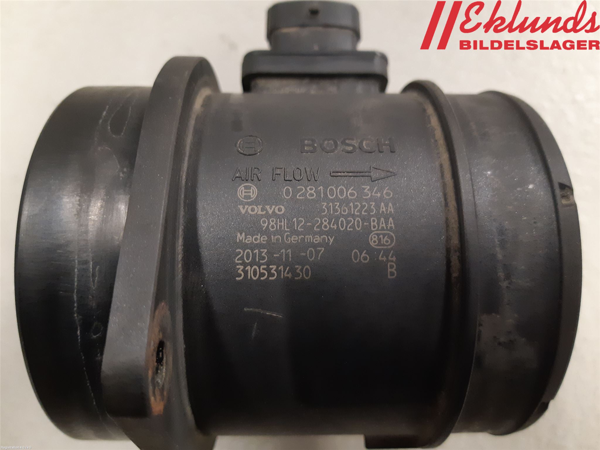 Volvo XC60 14-17 Injluftmassamätare