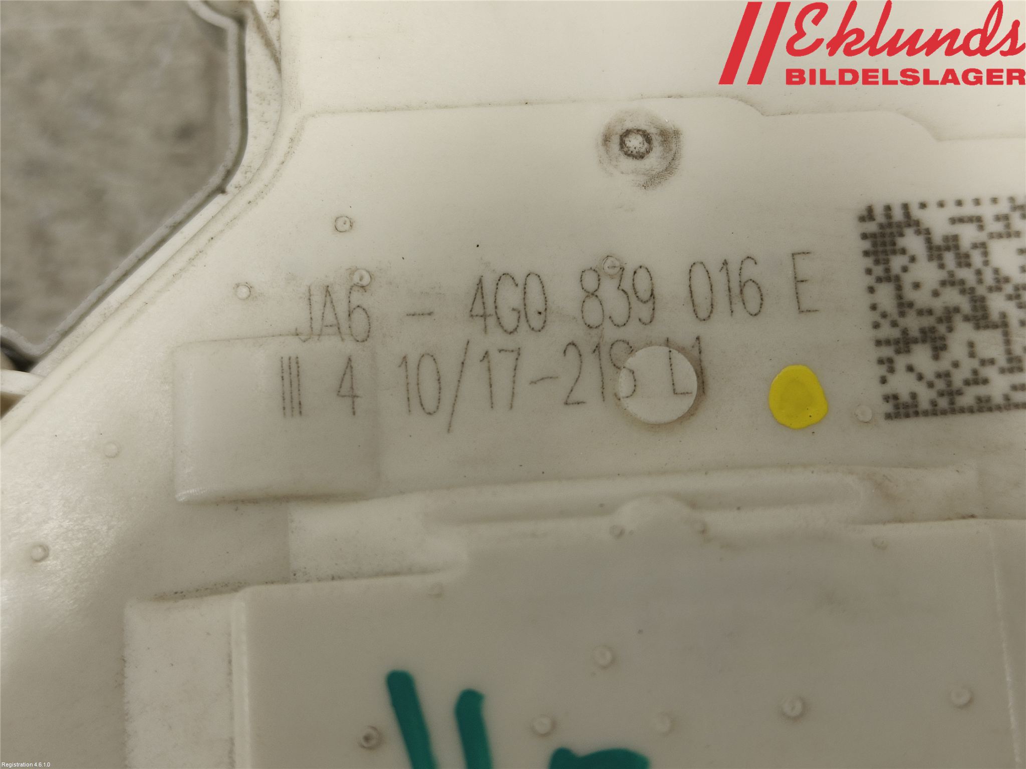 Audi A3/S3 8V 13-20 Låskista-Dörrlås