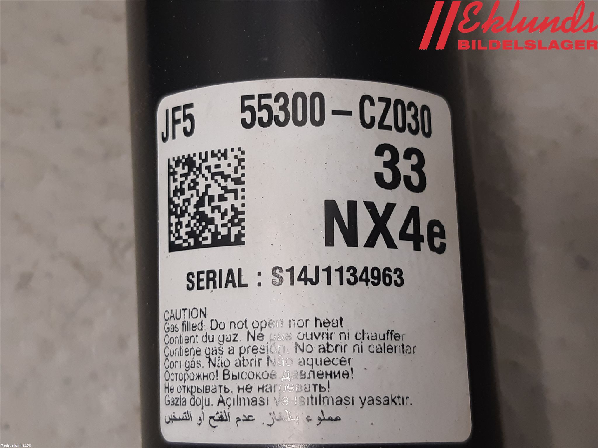 Hyundai TUCSON 05- Stötdämpare Bak