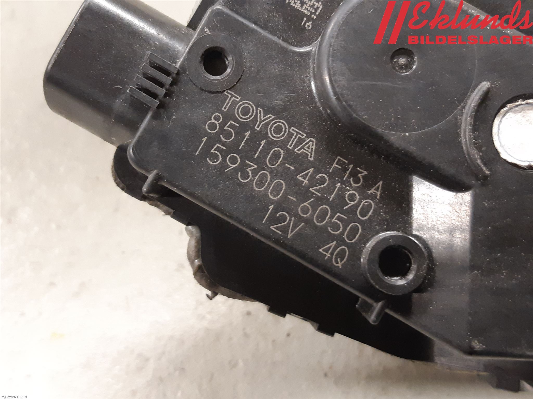 Toyota RAV4 13-18 Torkarmotor Vindruta