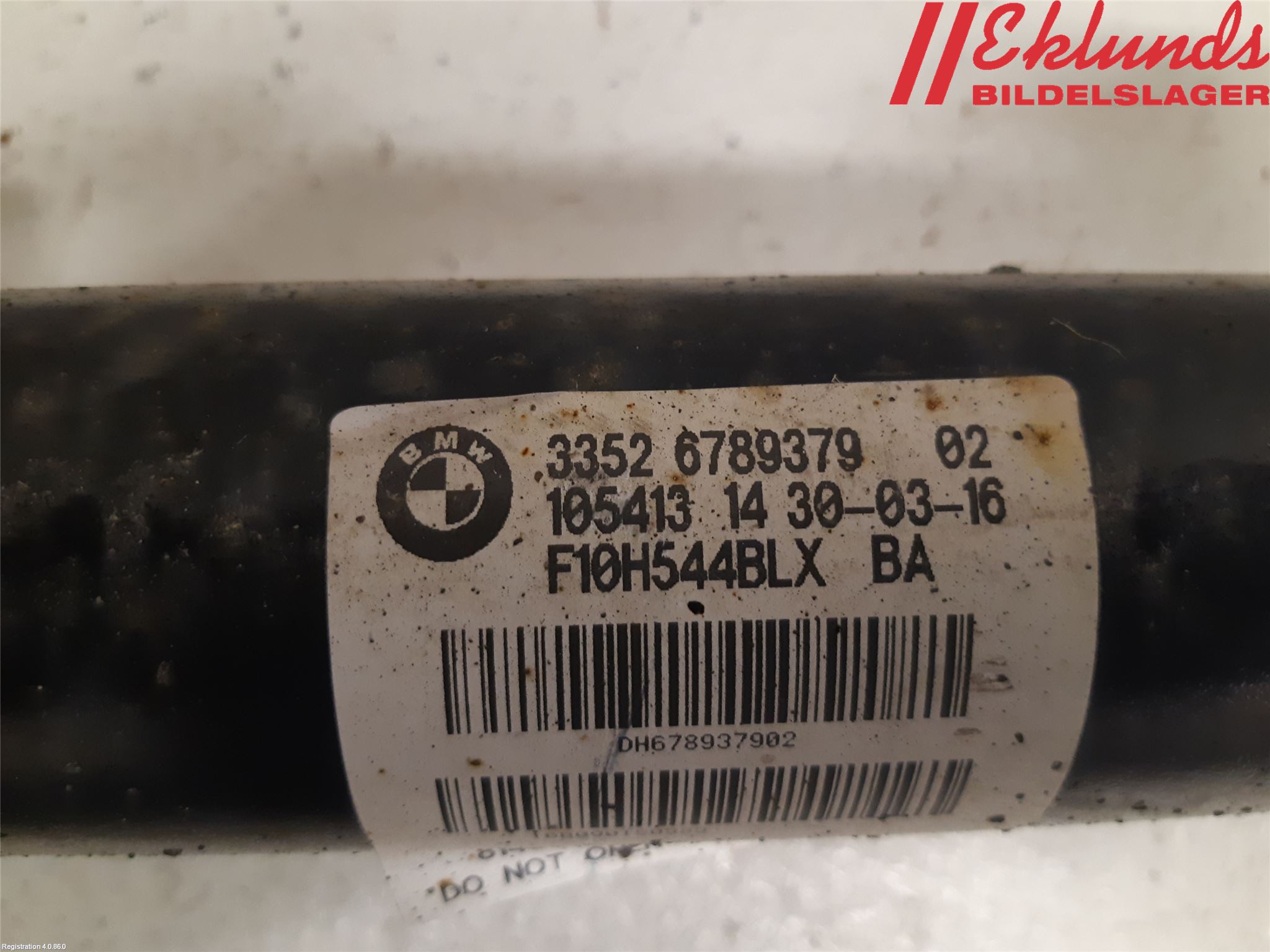 BMW 5 F10/F11/F18 09-17 Fjäderben Bak Höger