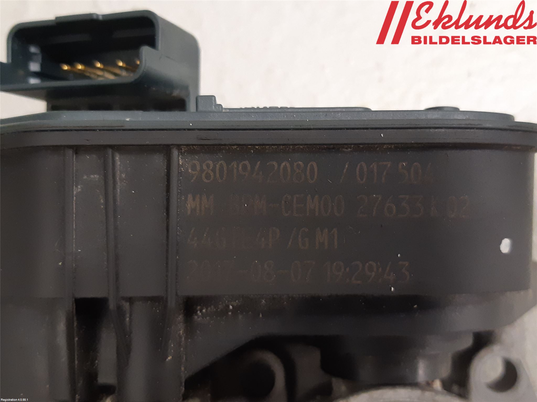 Opel CROSSLAND X 18- Injspjällhus