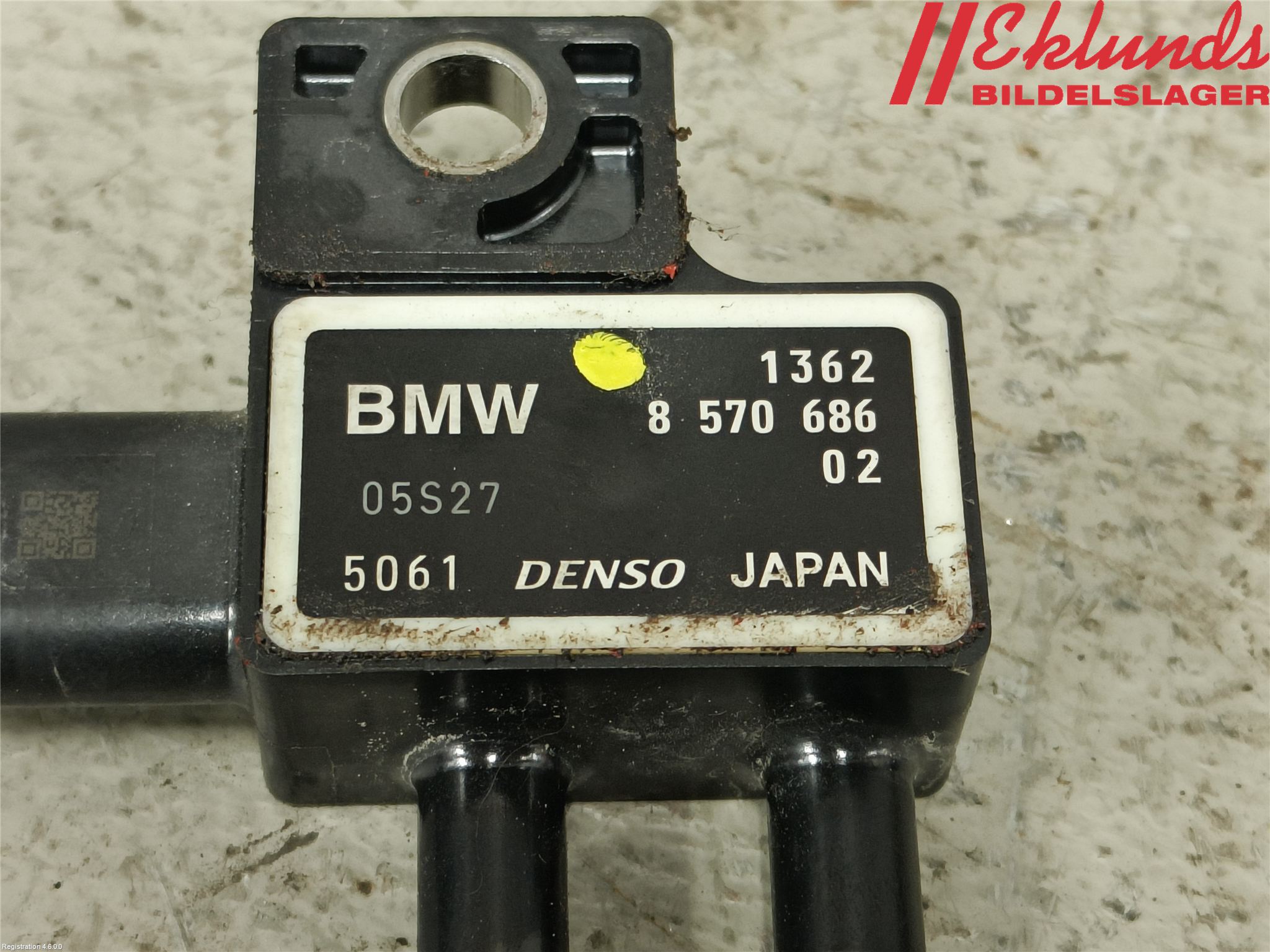 BMW 3 F30/F31/F80 12-19 Givare Temp-Tryck Avgas