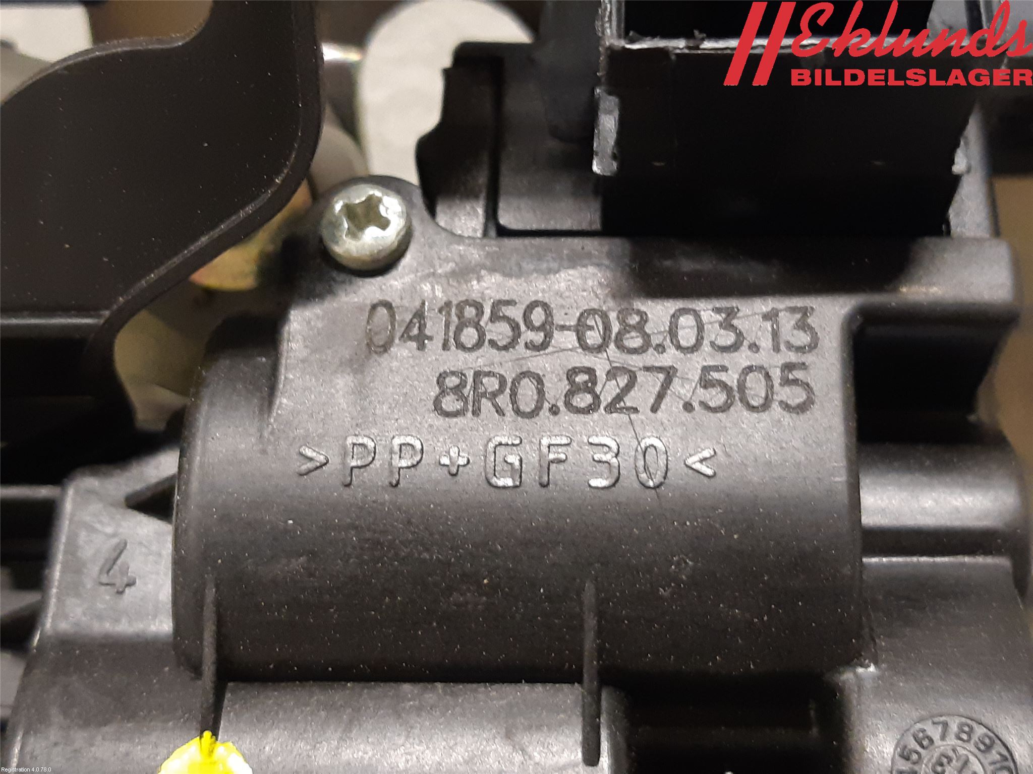 Audi A4 ALLROAD 09-16 Låskista Baklucka