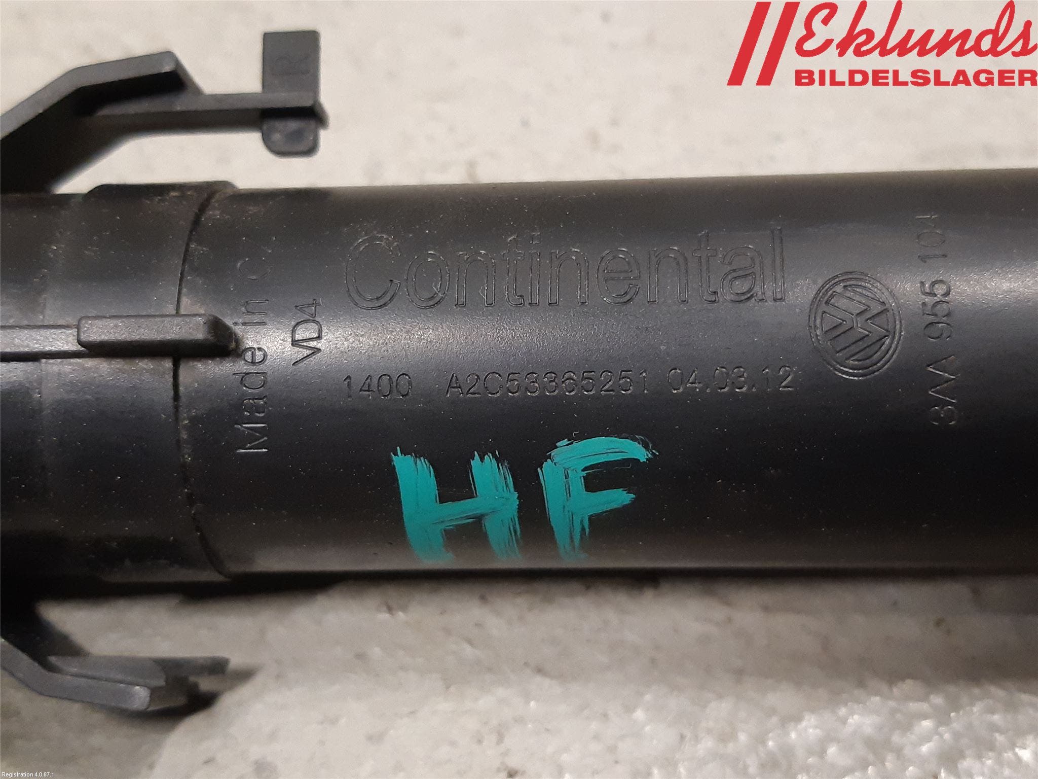 Volkswagen VW PASSAT 11-14 Spolarmunstycke Strålkastare