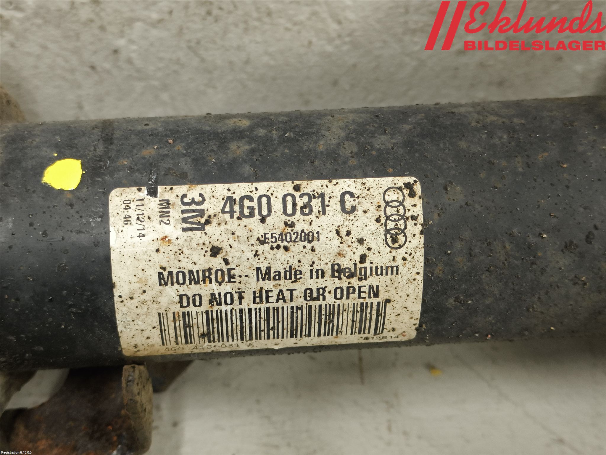 Audi A6/S6 4G 11-18 Fjäderben Fram Vänster