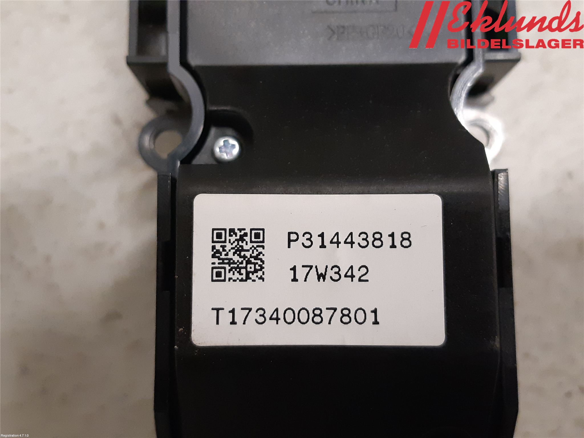 Volvo S90 17->> Strömställare Multifunktion