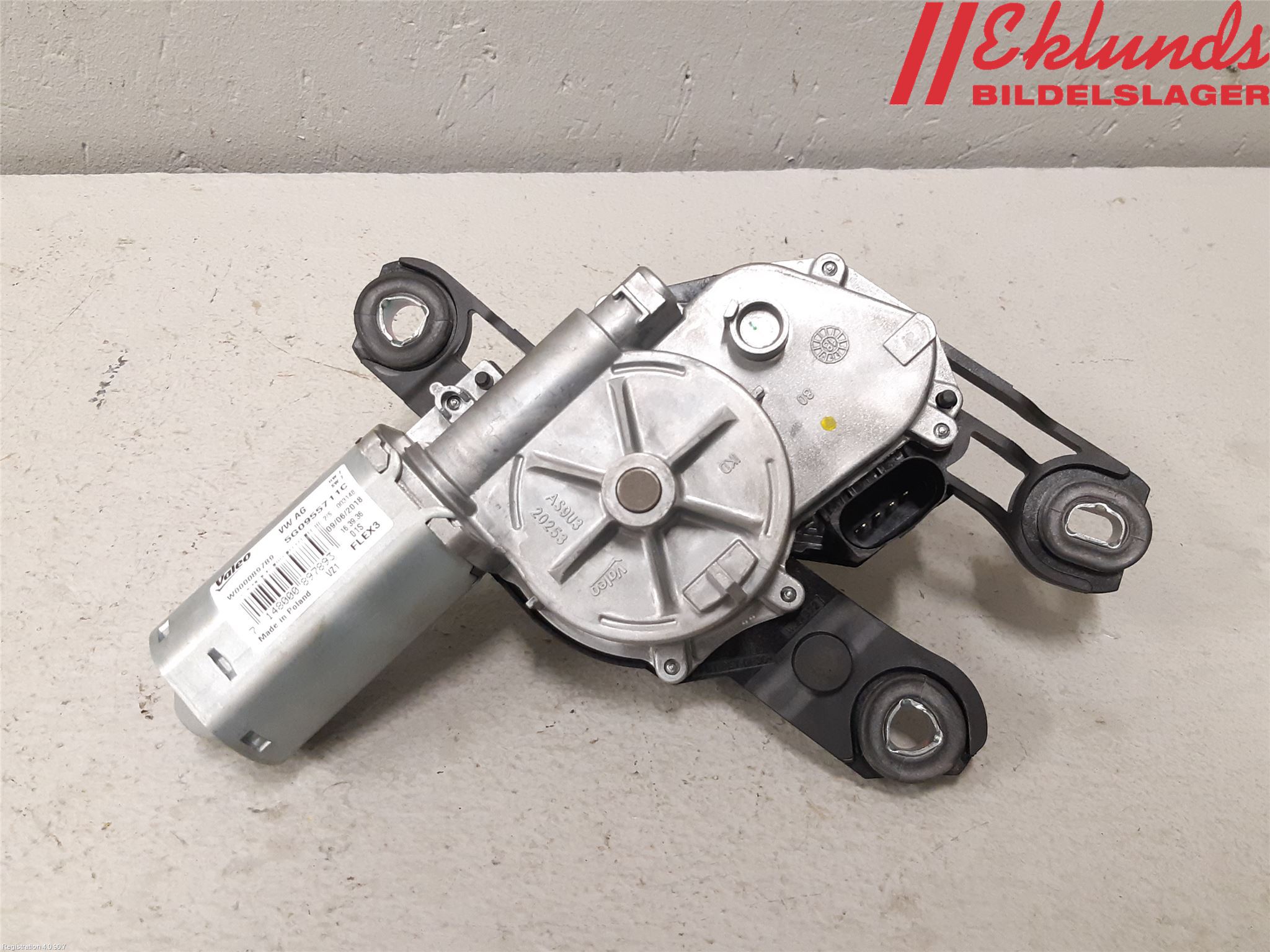 Volkswagen VW POLO VI 18->> Torkarmotor Baklucka