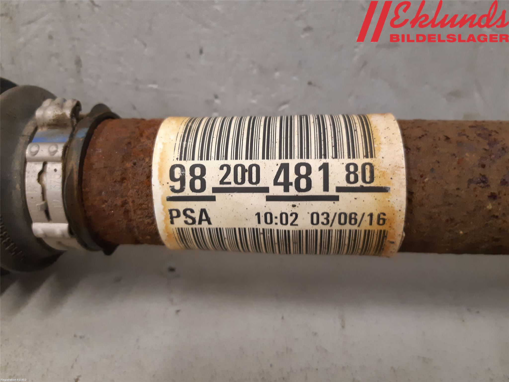 Toyota PROACE II 16- Drivaxel Fram Vänster