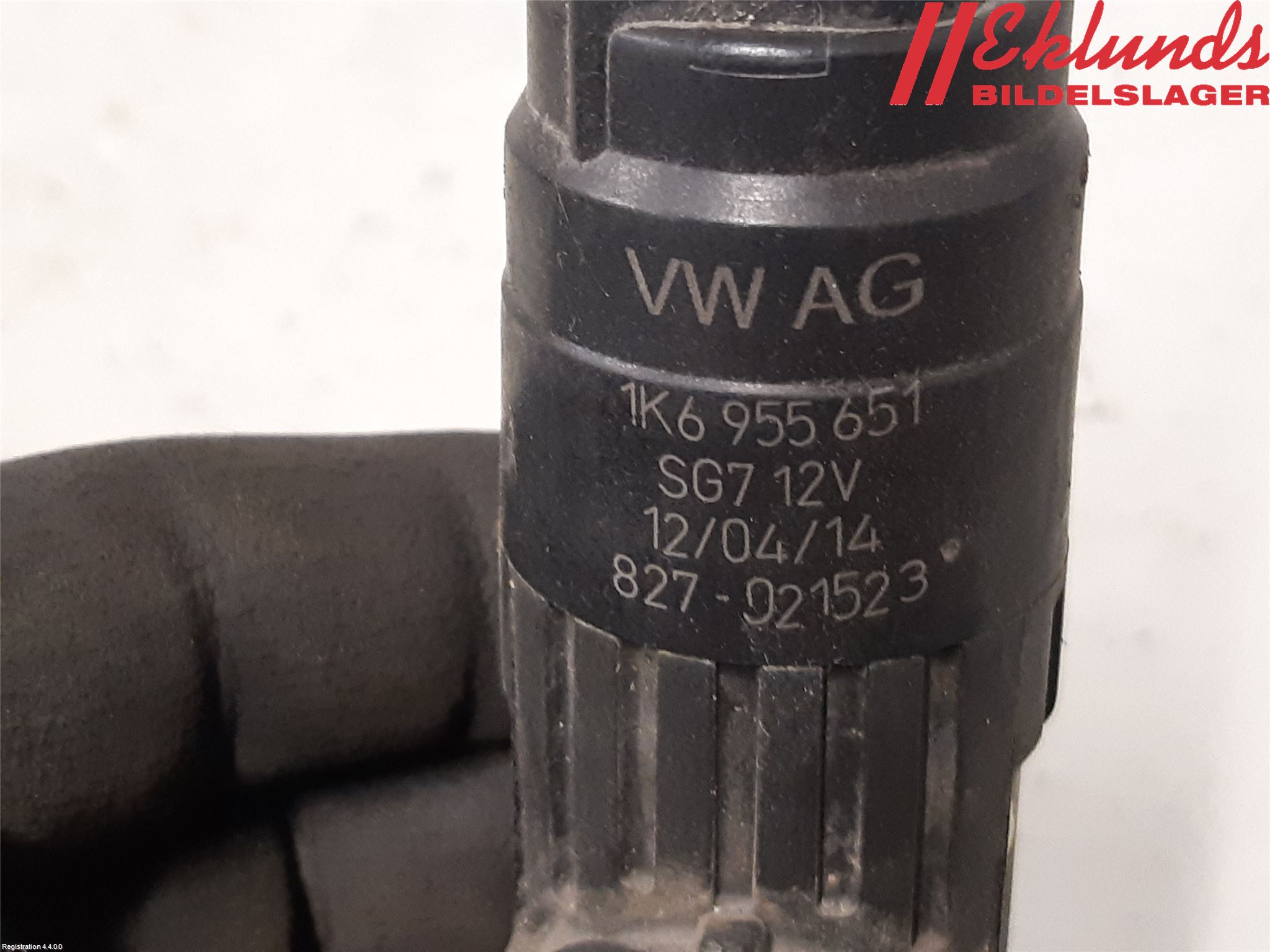 Skoda FABIA 07-14 Spolarpump Vindruta