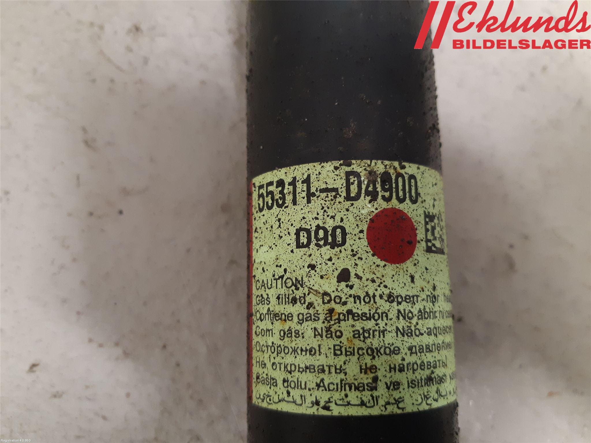 Kia OPTIMA 16-20 Stötdämpare Bak