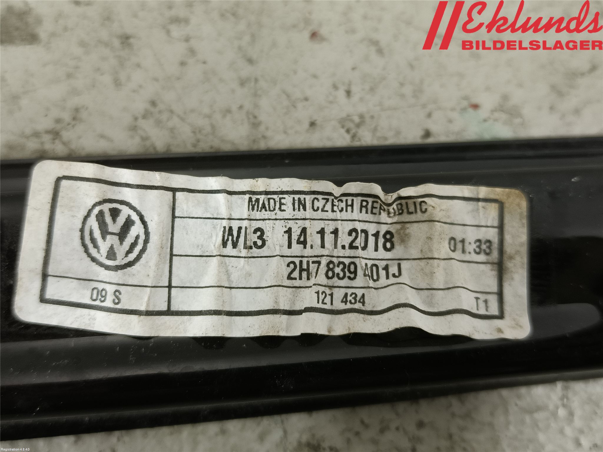 Volkswagen VW AMAROK 2H 10-22 Fönsterhiss El Kompl