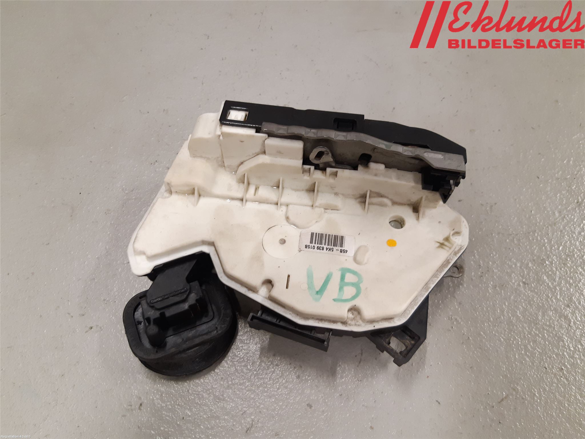 Volkswagen VW GOLF VI 09-13 Låskista-Dörrlås