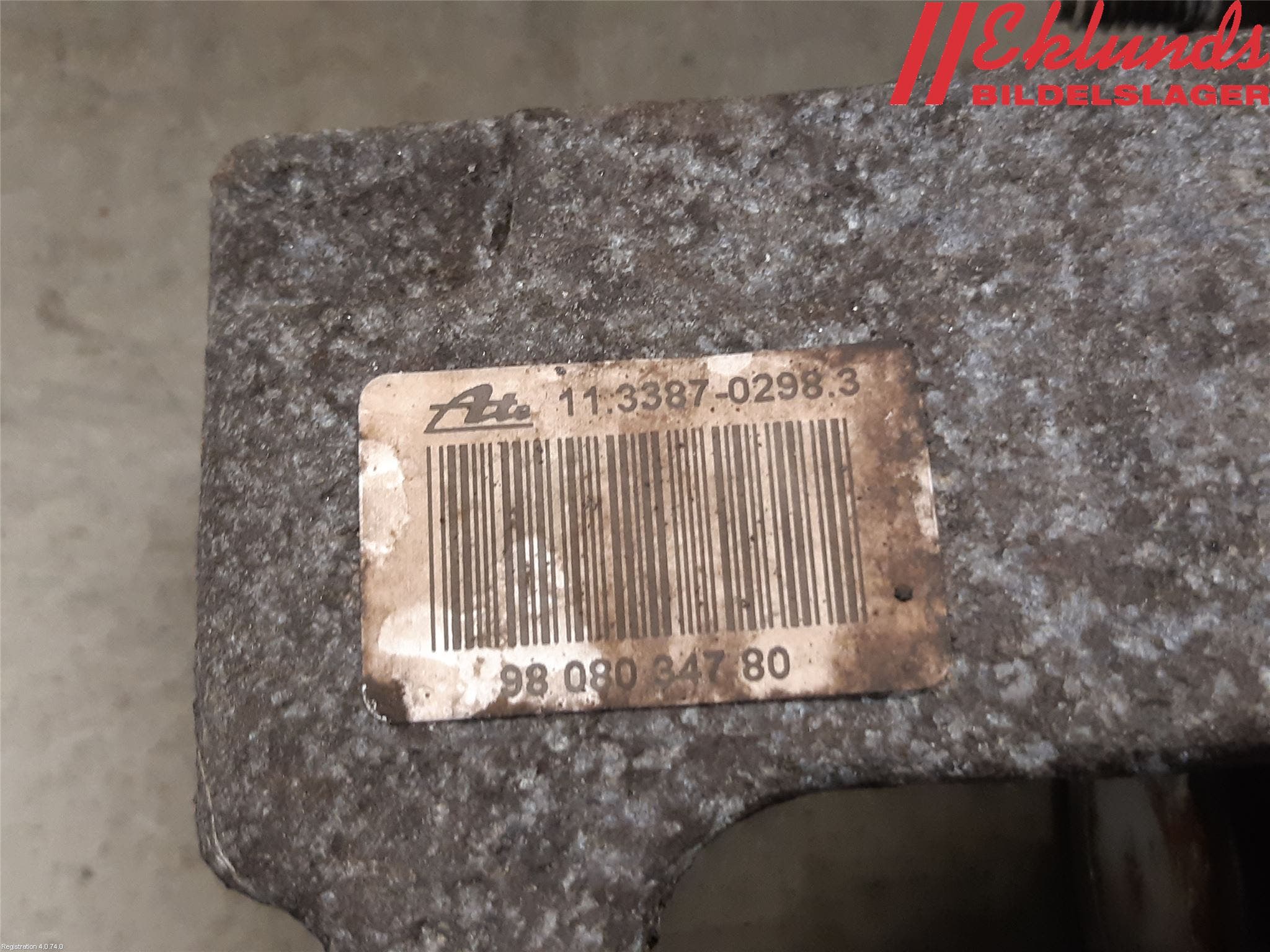 Peugeot 508 11-18 Bromsok Bak Höger