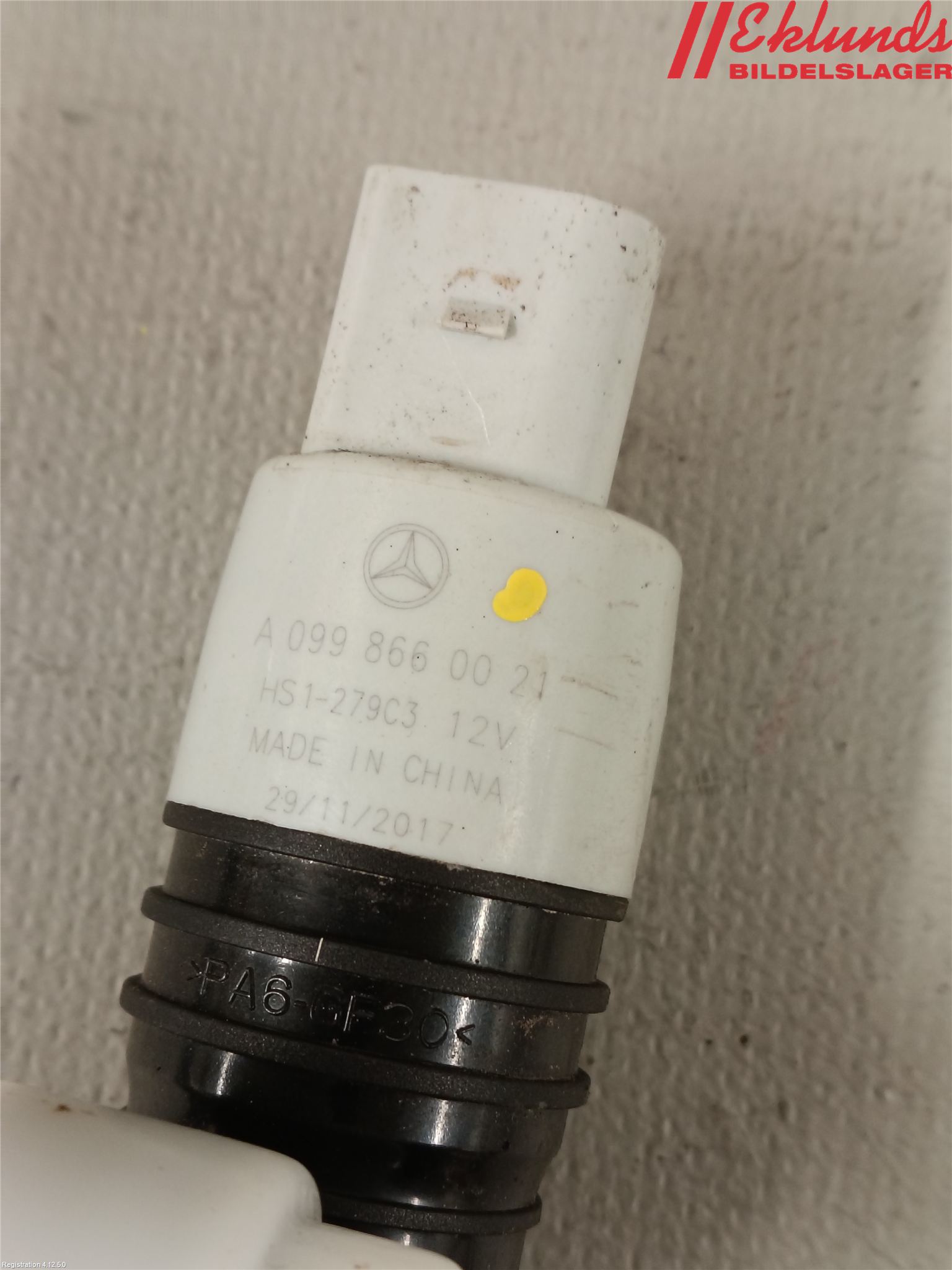 Mercedes-Benz MB E-KLASS (W213) 16-23 Spolarpump Vindruta