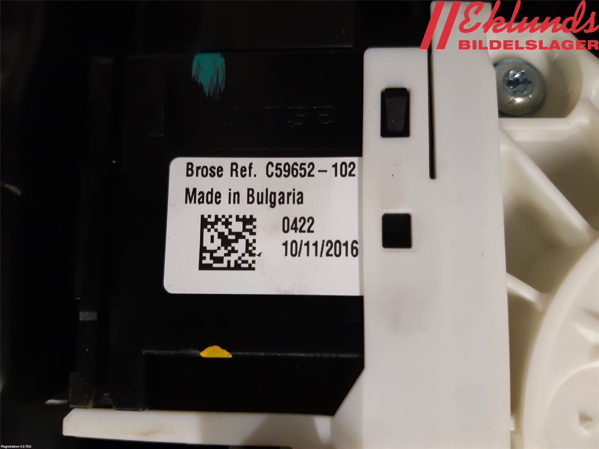 Alfa GIULIA Fönsterhiss El Kompl