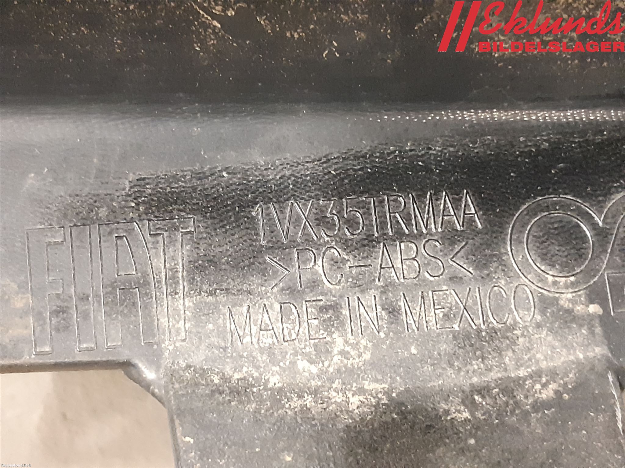 Fiat 500 07- Spoiler Bak