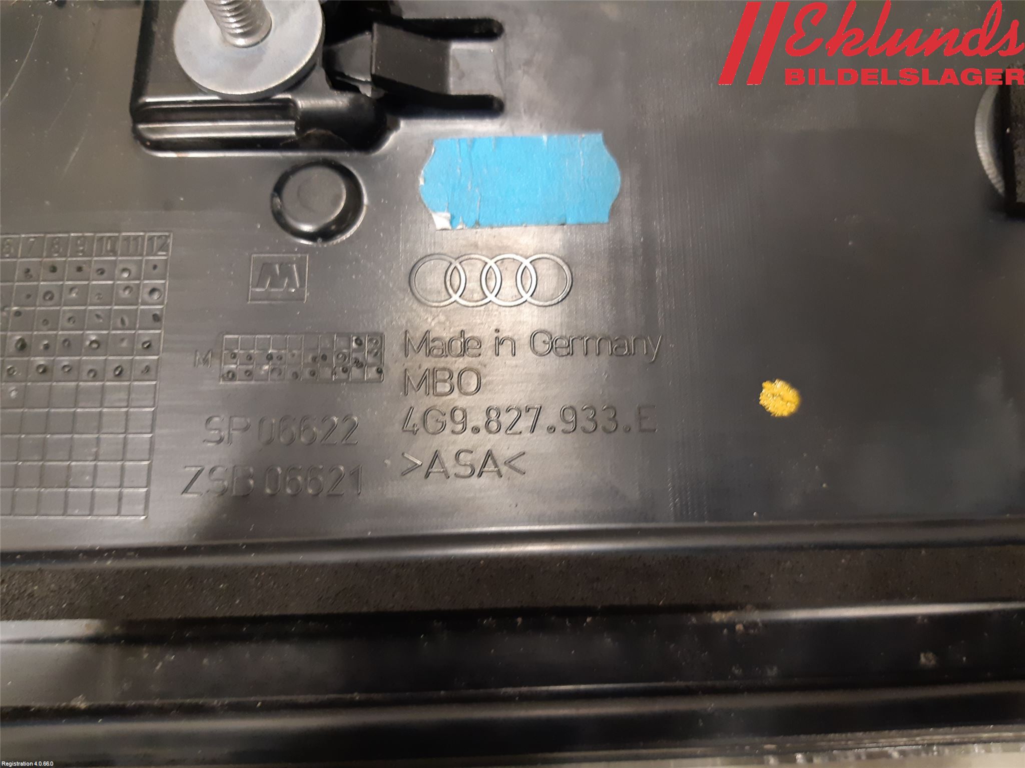 Audi A6/S6 4G 11-18 Spoiler Baklucka