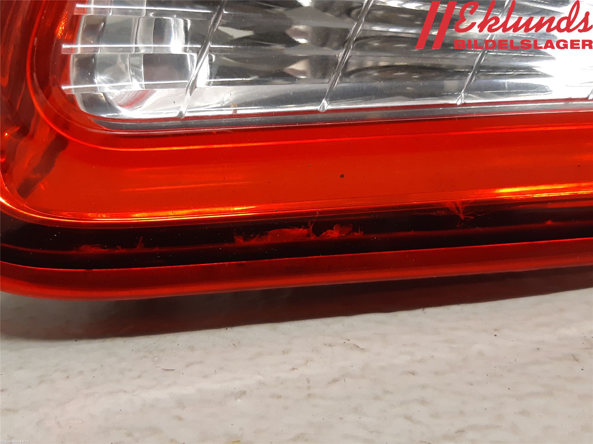 Nissan QASHQAI+2  10-14 Bakljus Lucka Hö