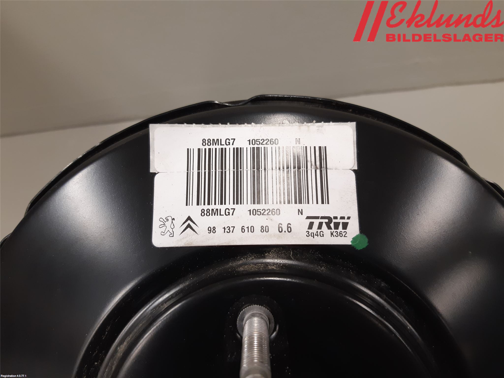 Citroen C3 AIRCROSS 18-23 Bromsservo