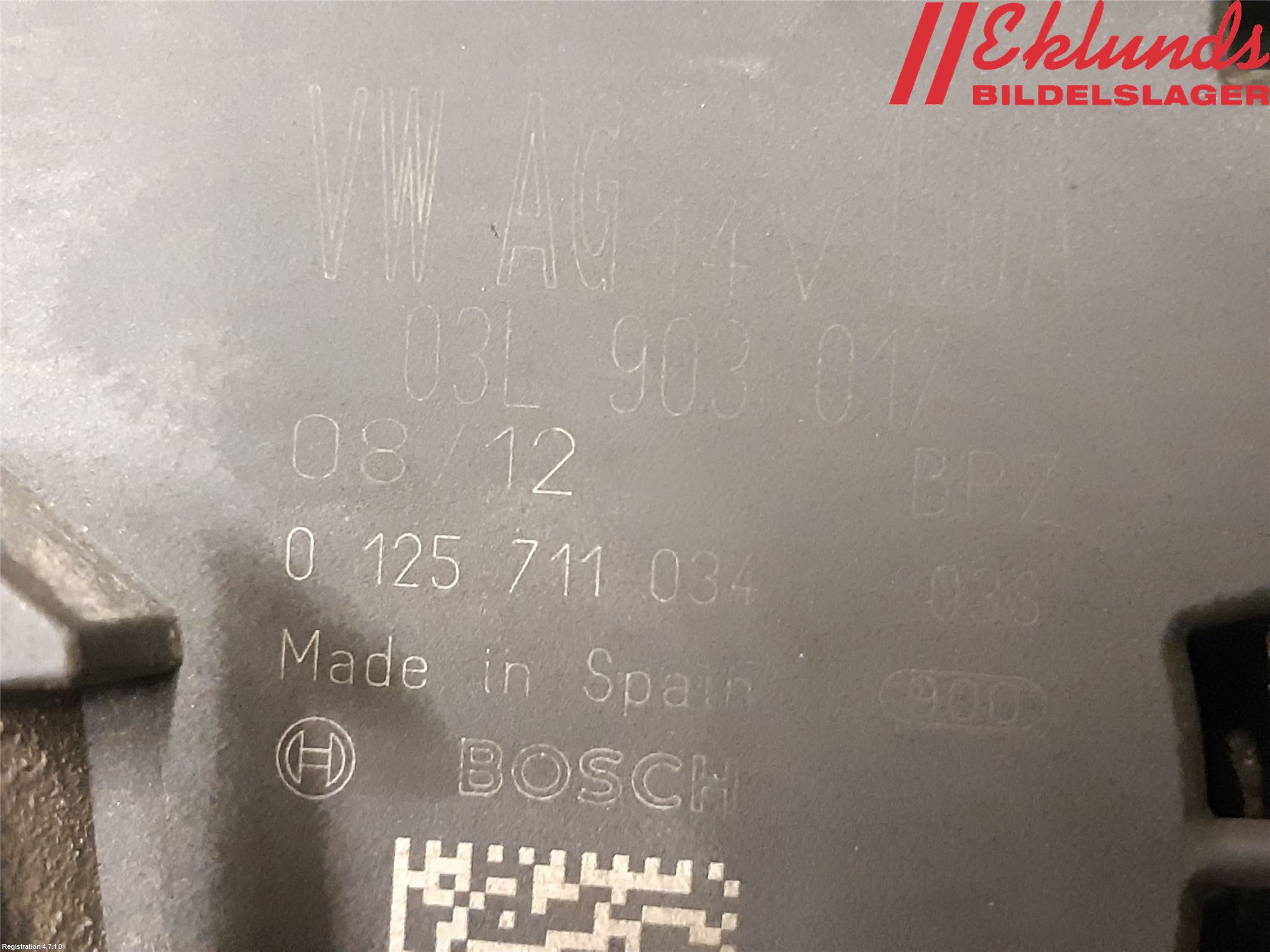 Audi A5 07-16 Generator