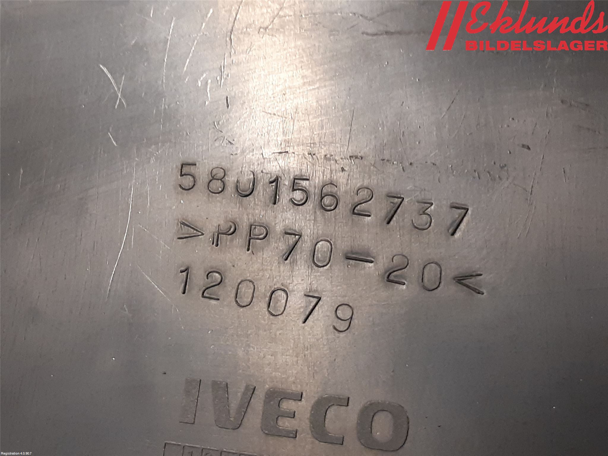 Iveco DAILY 14->> Förg-Bälg-Rör Mot Luftr