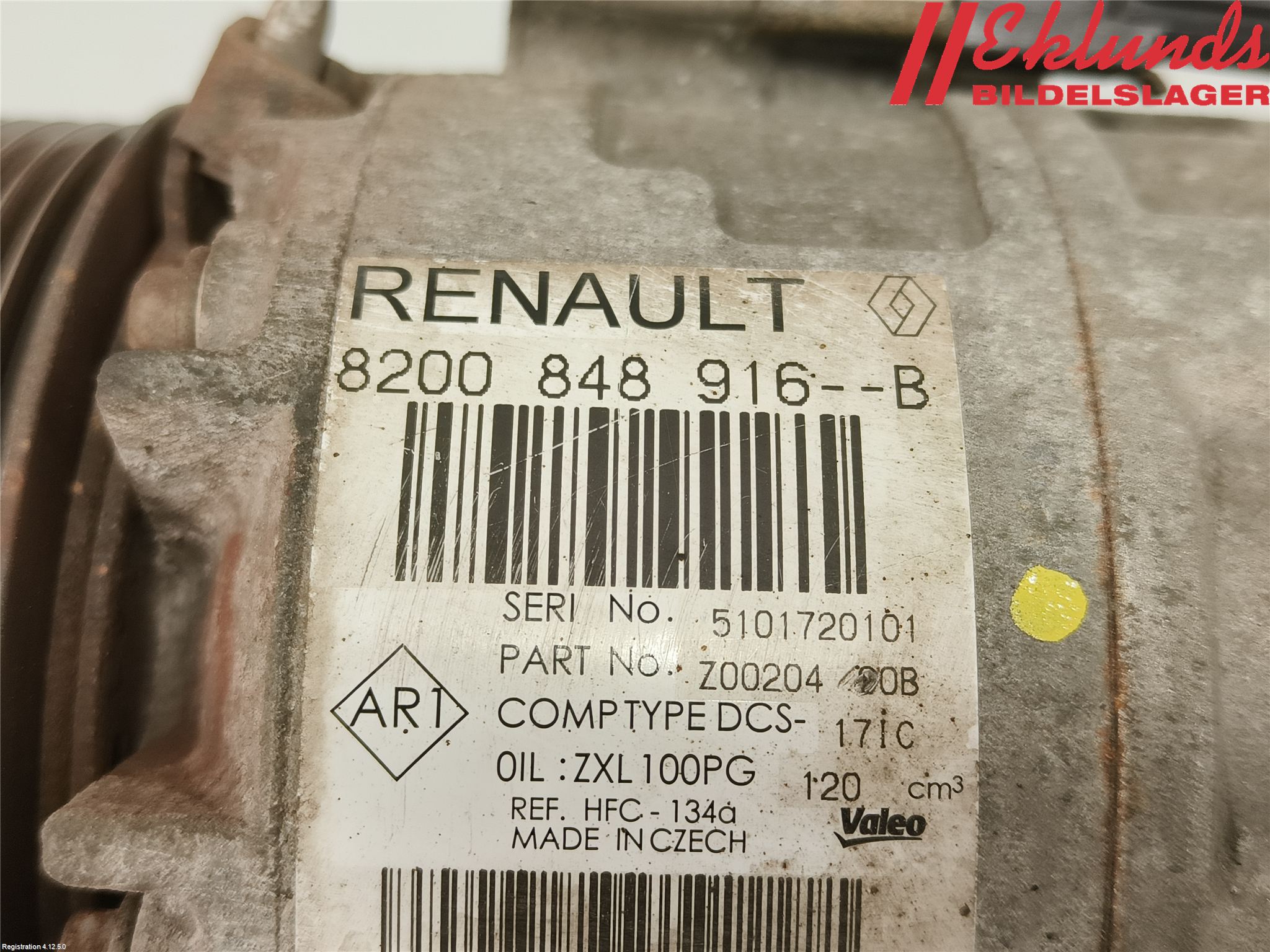 Renault TRAFIC/E-TECH 15- Ac Kompressor