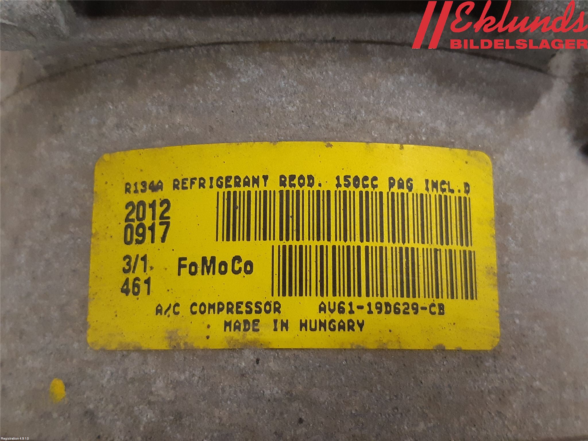 Ford FOCUS 11-14 Ac Kompressor