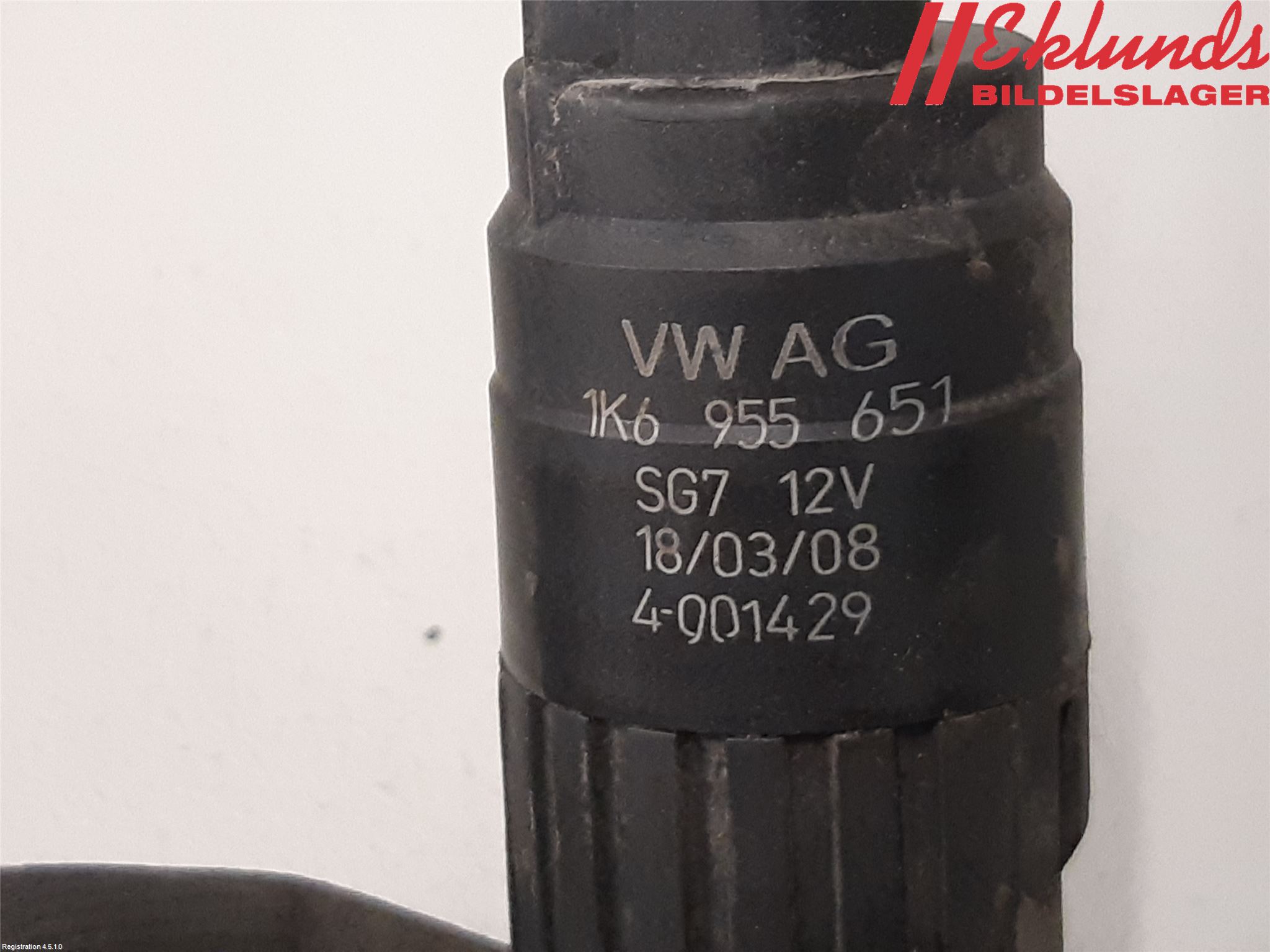 Volkswagen VW TRANSP/CARAVELLE (T5) 04-15 Spolarpump Vindruta