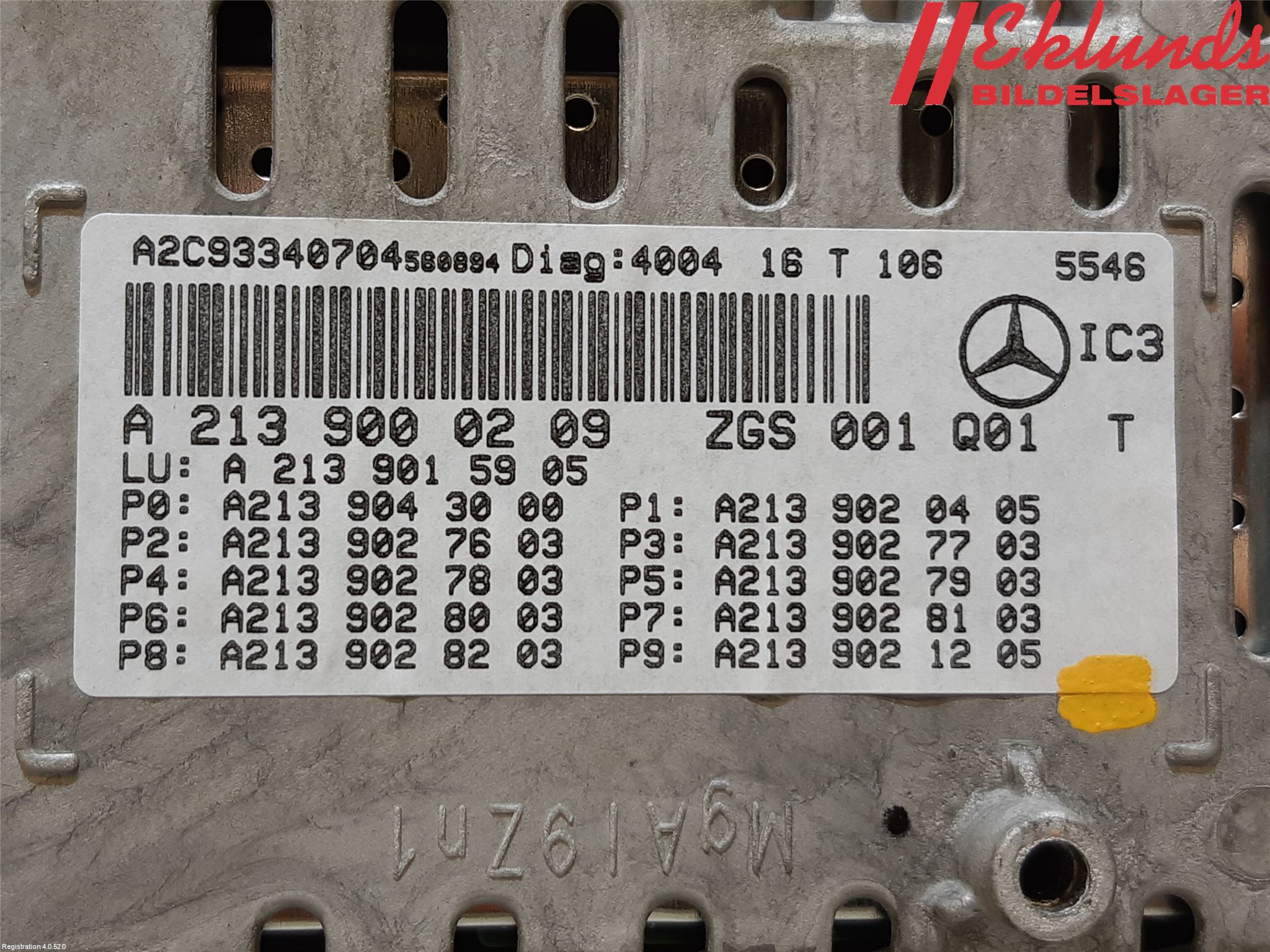 Mercedes-Benz MB E-KLASS (W213) 16-23 Instrument Komb