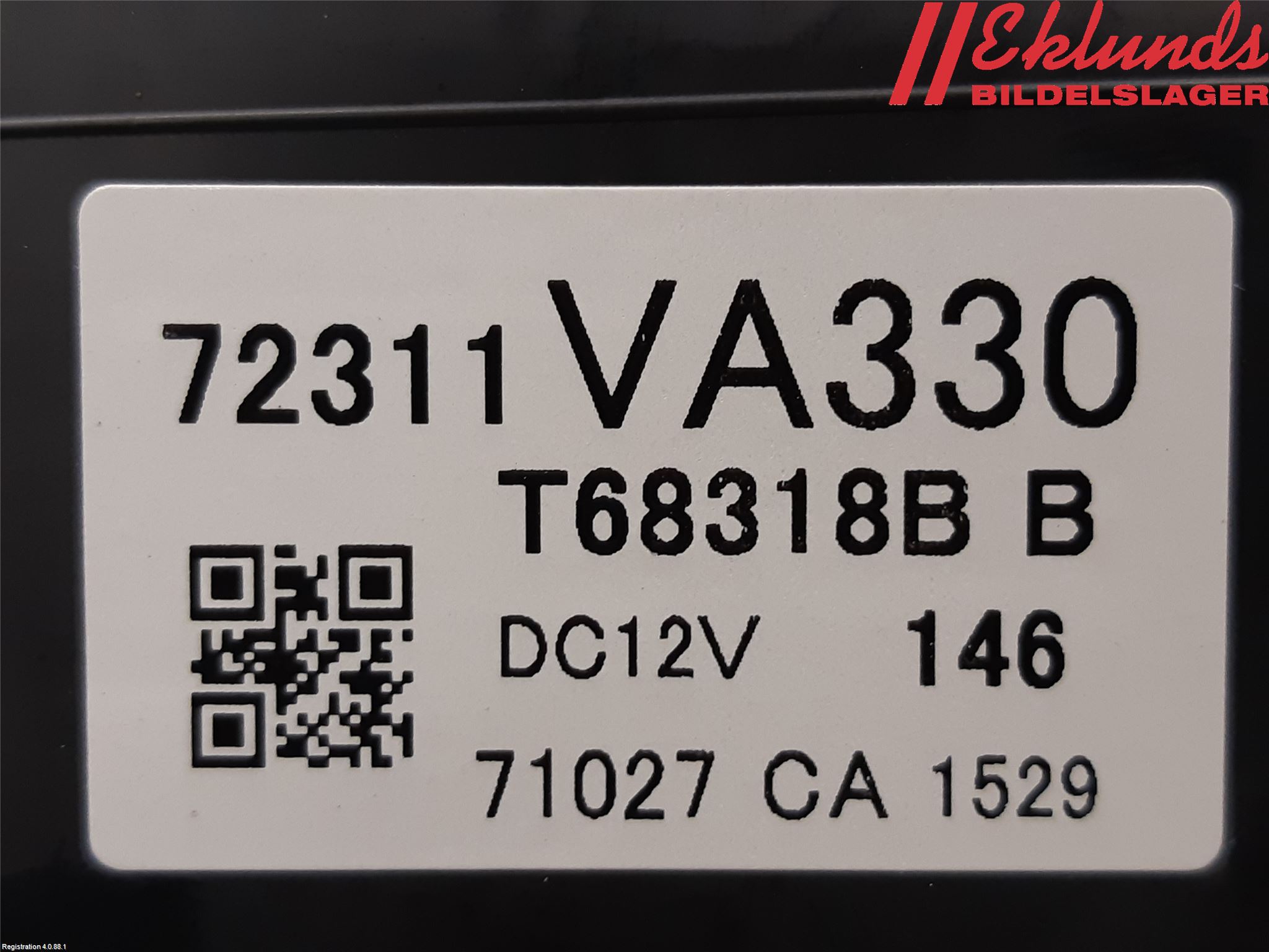 Subaru LEVORG 14-20 Ac Styrenhet Ac Manöveren