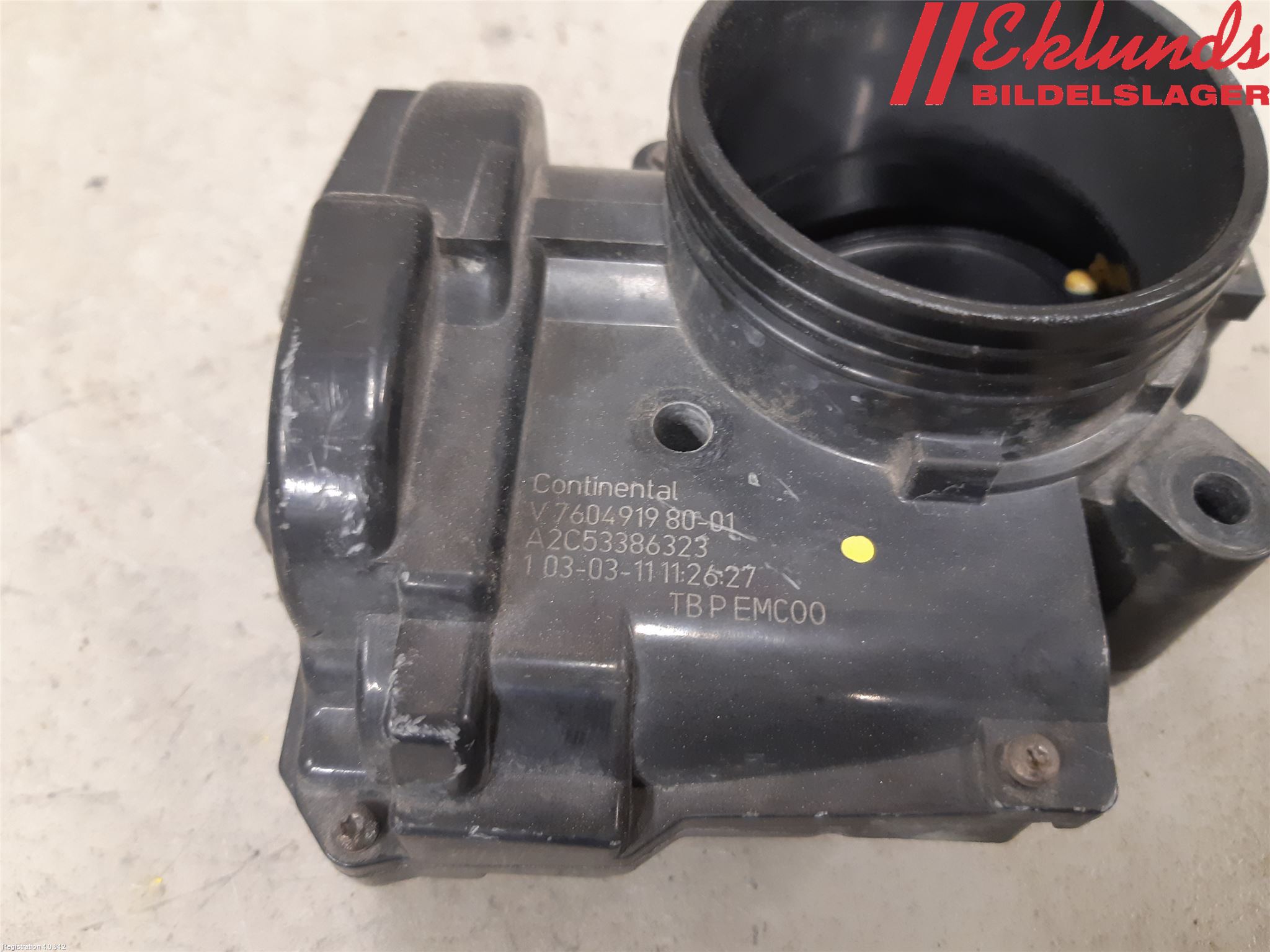 Peugeot 207 Injspjällhus