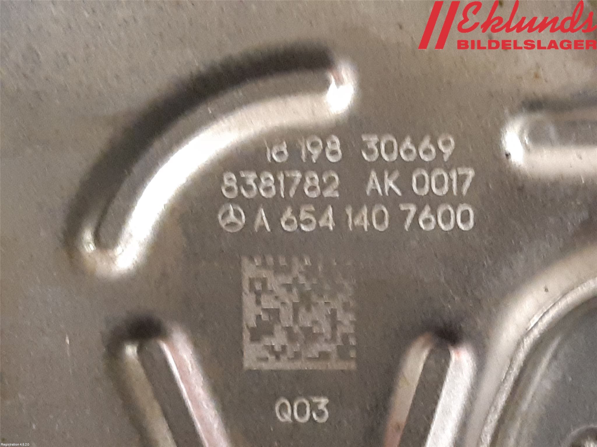 Mercedes-Benz MB C-KLASS (W205) 14-21 Egr Ventil